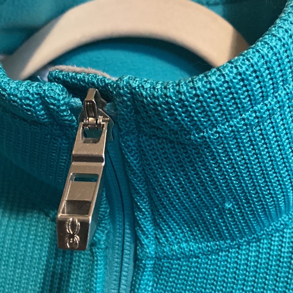 Spider Teal core sweater size M - Picture 3 of 11
